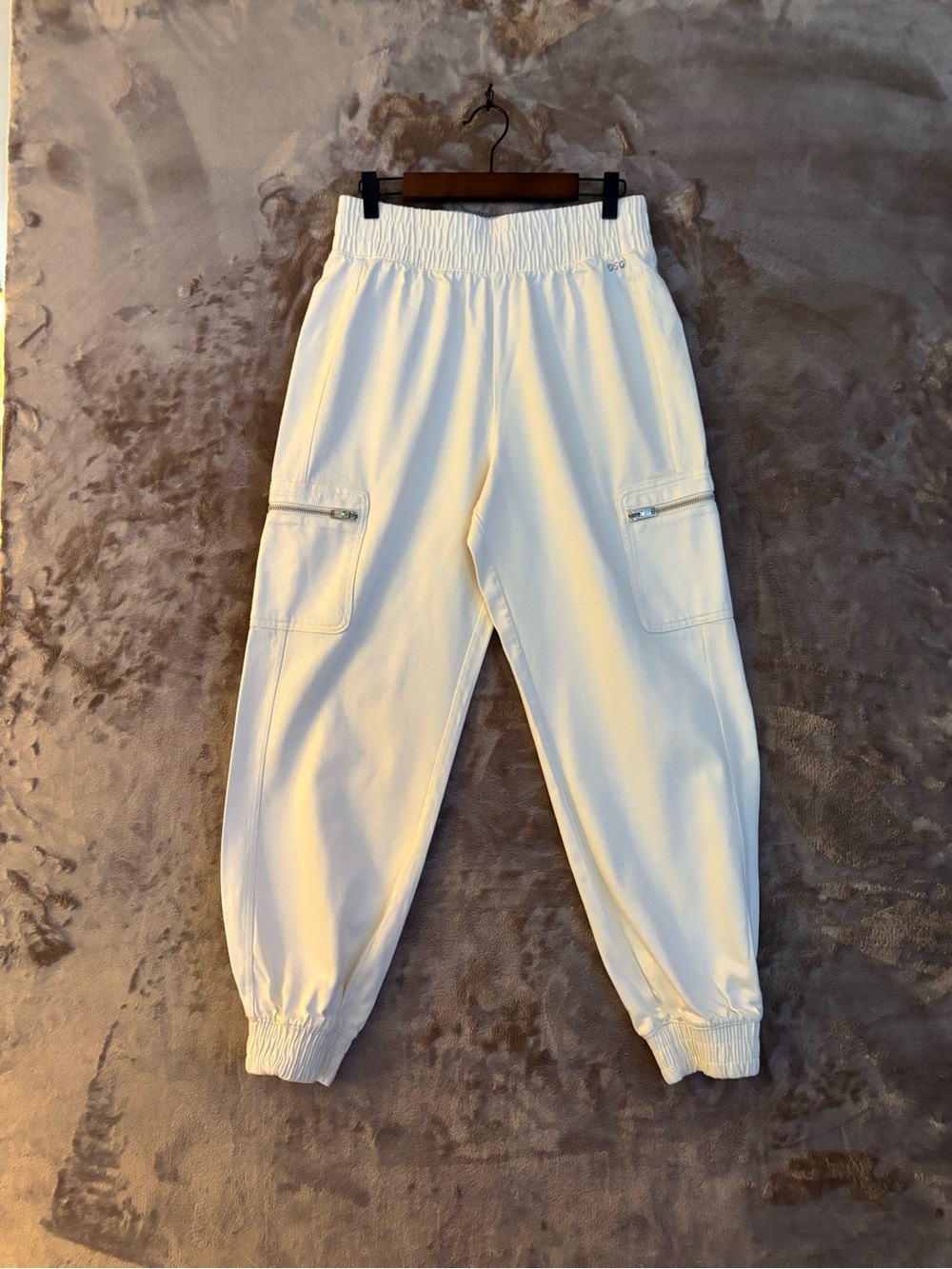 DSG Twitch & Allison Joggers Women’s Size XS White Cargo Jogger Pants